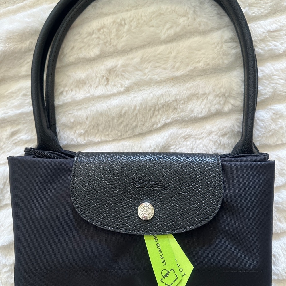 Longchamp Le Pliage large black Tote Bag